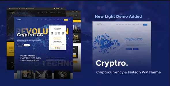 Cryptro - Crypto, NFT, Blockchain, BitcoinCryptro - Crypto, NFT, Blockchain, Bitcoin