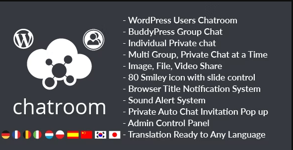 WordPress Chat Room, Group Chat Plugin