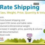 Table Rate Shipping by Class, Weight, Price, Quantity & Volume for WooCommerce