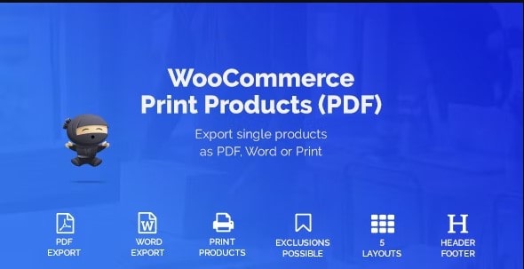 Free Download WooCommerce Print Products (PDF)