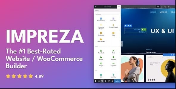 Free Download Impreza – WordPress Website and WooCommerce Builder