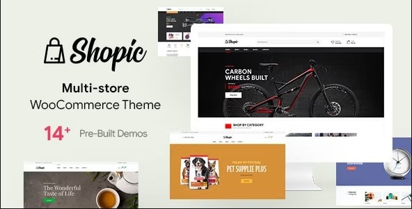 Shopic – Multistore WooCommerce WordPress Theme