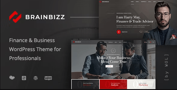 BrainBizz - Finance & Business WordPress Theme