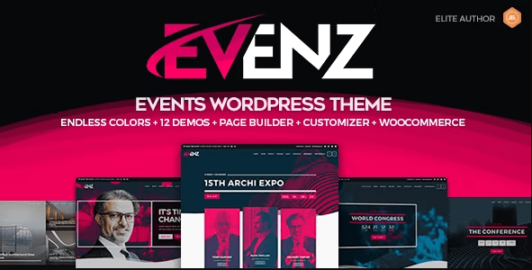 Evenz - Conference and Event WordPress Theme