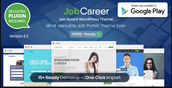 JobCareer | Job Board Responsive WordPress Theme