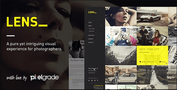 LENS - An Enjoyable Photography WordPress Theme