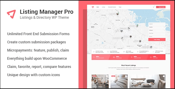 Listing Manager Pro - Directory Theme for WooCommerce