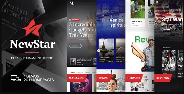 NewStar - Magazine & News WordPress Theme