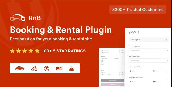 RnB – WooCommerce Booking & Rental Plugin