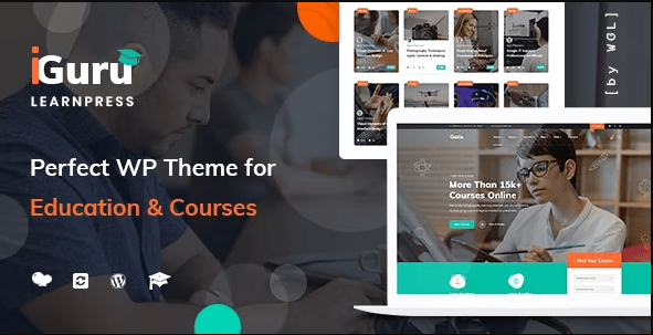 iGuru - Education & Courses WordPress Theme